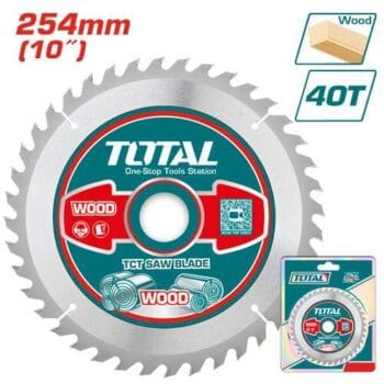 Total TCT saw blade 254mm(10") 40T