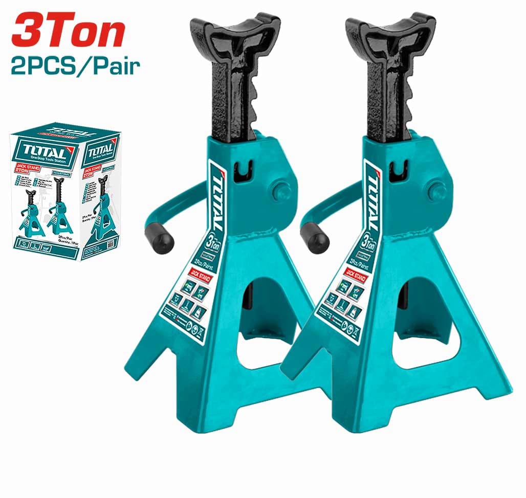 Total-THJS0301-Jack-stand-2pcs-pair-3Ton Total Jack stand 2pcs/pair 3Ton - Image 1