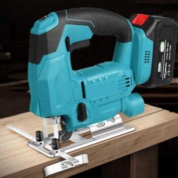 Cordless jigsaw with two batteries 198v