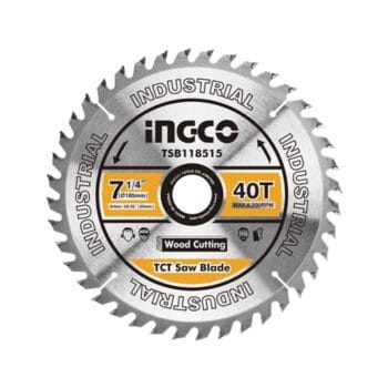 Ingco TCT saw blade 185mm(7-1/4")