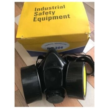 Double Cartridge Filter Gas Mask