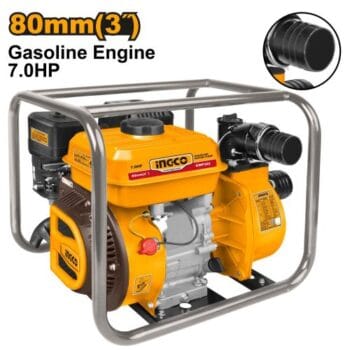 Ingco Gasoline water pump 80mm,3""