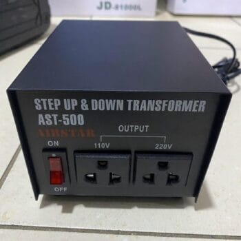 Powerful 500W step down transformer
