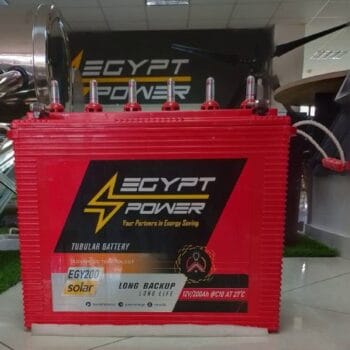 Powerful 12V 200Ah Egypt Power Tall Tubular Battery