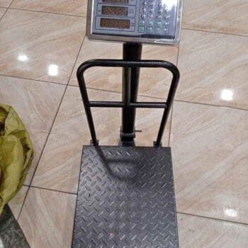 Quality 300kg Digital Weighing Platform Scale With Guard Rail(small base)