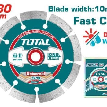 Total Dry diamond disc 230(9")X22mm