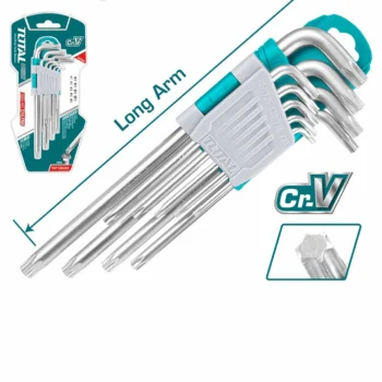 Total 9pcs torx key set