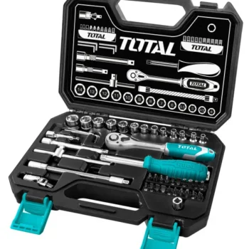 Total 45Pcs 1/4" socket set