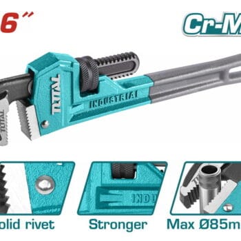 Total Pipe wrench Size:36"