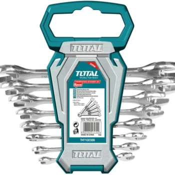 Total 8pcs double open end spanner set Size:6-22mm