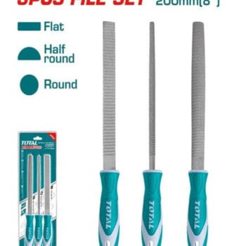 Total 3 Pcs wood file set Size:200mm