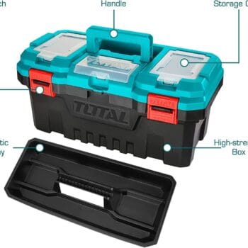 Total 14" Plastic tool box