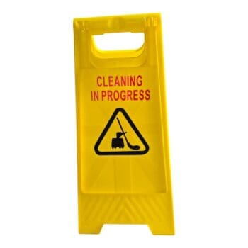 Folding Safety Wet Floor Caution Sign