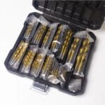 230 Pcs Titanium Coated Twist Drill Bit Set - Image 6