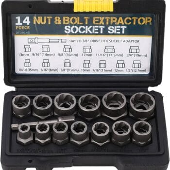 14pcs Nut & Bolt Extractor Socket