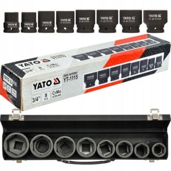 Yato Impact Socket set 8pcs