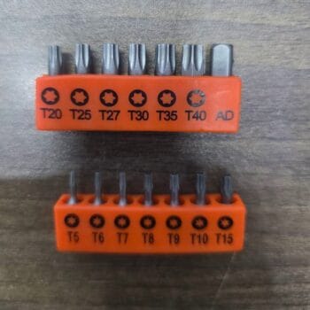 Hex and toxy screwdriver
