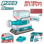Total Cordless finishing sander 20v - Image 2