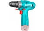 Total Lithium-Ion cordless drill Voltage:12V 20Nm