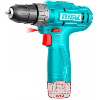 Total Lithium-Ion cordless drill Voltage:12V 20Nm