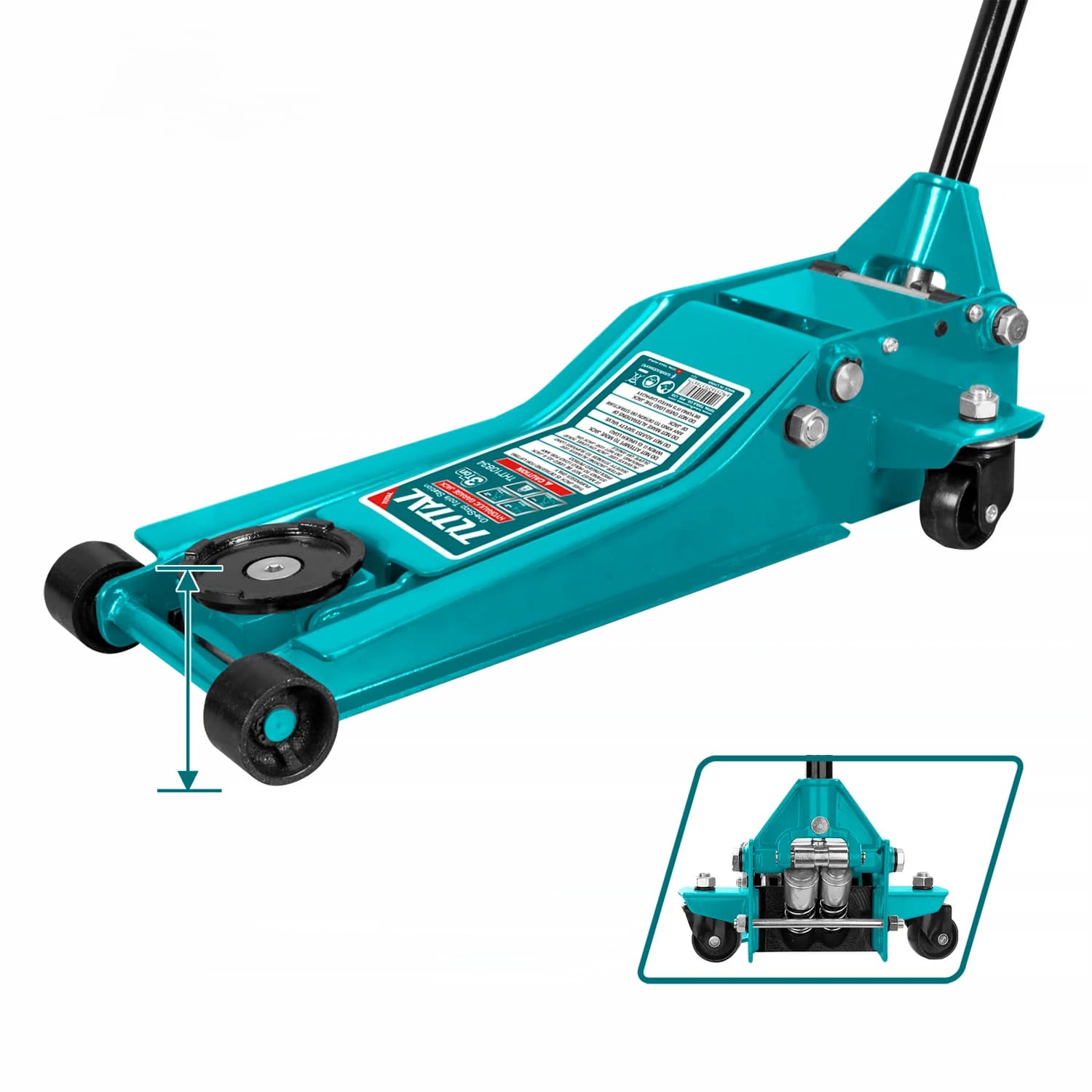 8808546e-9107-422b-8939-08dd2dda95fc Total Hydraulic garage jack 3Ton - Image 1