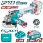 Total Cordless angle grinder 1000v 20v - Image 3