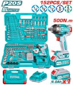 Total 152 Pcs Cordless impact wrench tools set - Image 3