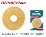 Total Tile cutter blade size:Ø22xØ6x2mm - Image 3