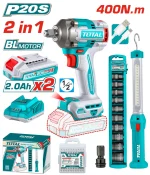 Total Cordless 2 pcs combo kit - Image 2