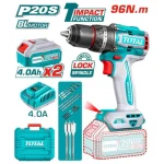Total Brushless cordless impact drill 96Nm 20v - Image 3