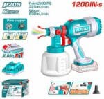 Total Cordless spray gun Voltage: 20V - Image 3