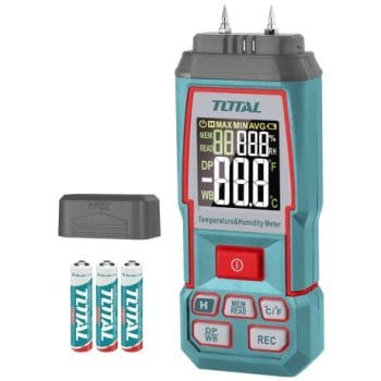 Total Wood moisture meter range: 2~70%