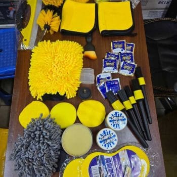 Car cleaning complete kit