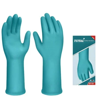 Total PVC Gloves Size:L