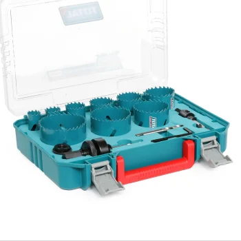 Total Bi-metal hole saw set 13pcs