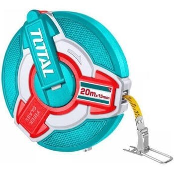Total Fibreglass measuring tape 20mx15mm
