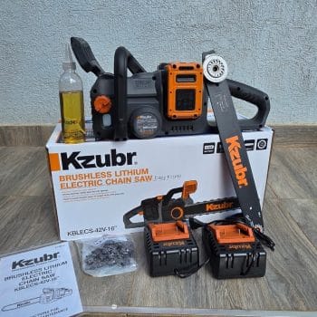 Kzubr KBLECS-42V-16 brushless lithium electric chain saw 4.0Ah