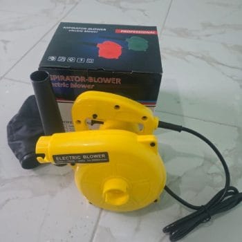 Portable electric aspirator blower