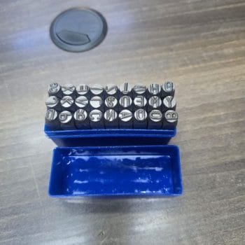 8mm letter punch