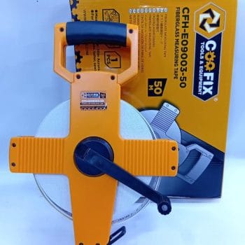 Coofix CFH-E09003-50 Fiberglass Measuring Tape 50m