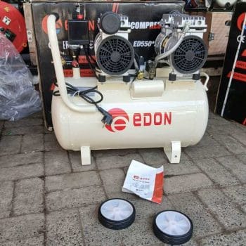 Edon silent compressor with 2 motors 50L