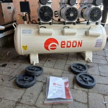 Edon silent compressor 100L with 3 motors