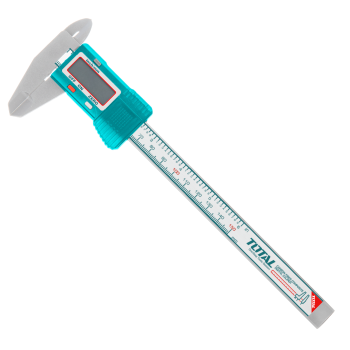 Total Plastic Digital Caliper Range:0-150mm/0-6‘’