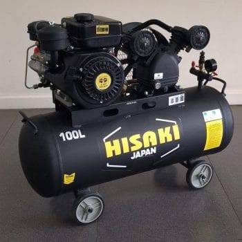 HISAKI JAPAN Air Compressor 100 Litres with Diesel Engine 8.5hp