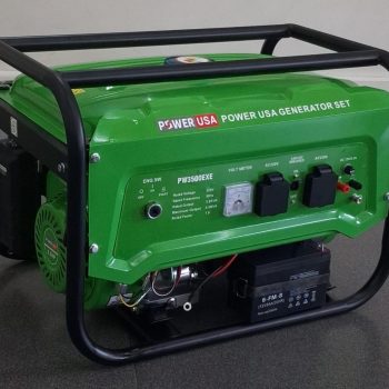 POWER USA Petrol Generator PU2500EXE 2.8KVA Key  Start