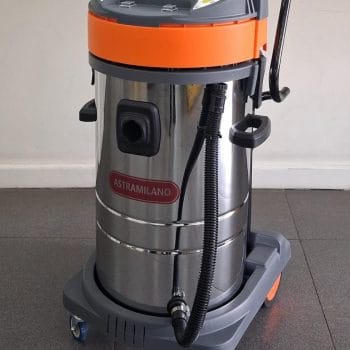 Astramilano Vacuum Cleaner WET and DRY 100 Litres with  2 Switches