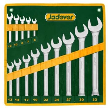 Jadever 14 Pcs Combination spanner set