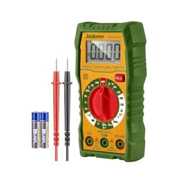 Jadever Digital multimeter 2000 counts LCD Display 600V