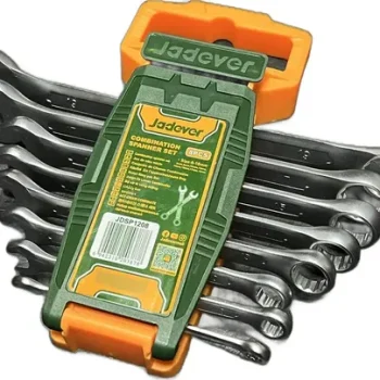 Jadever 8pcs combination spanner set Size:6-19mm