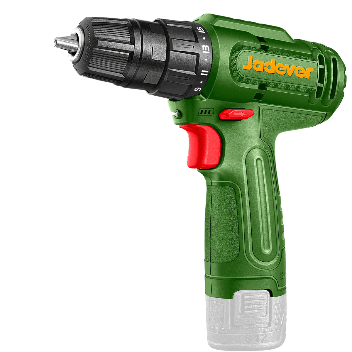 JDCDS518-1 Jadever Cordless drill Voltage:12V - Image 1